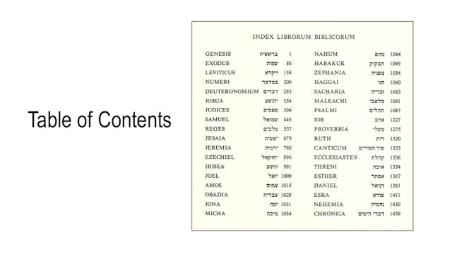 Basics of Biblical Hebrew Video Lectu...