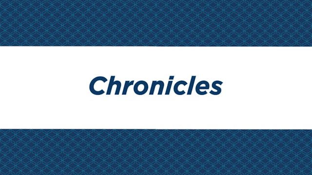 NIV Study Bible Intro - 1 & 2 Chronicles