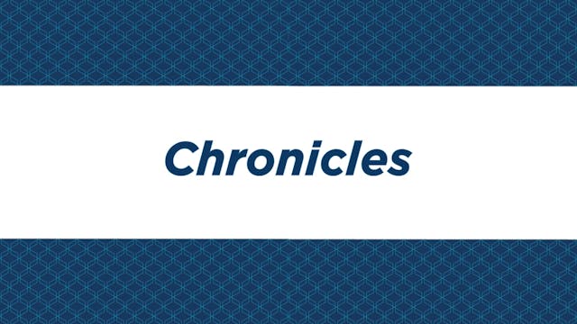 NIV Study Bible Intro - 1 & 2 Chronicles
