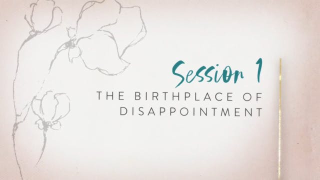 It's Not Supposed to Be This Way - Session 1 - The Birthplace of Disappointment