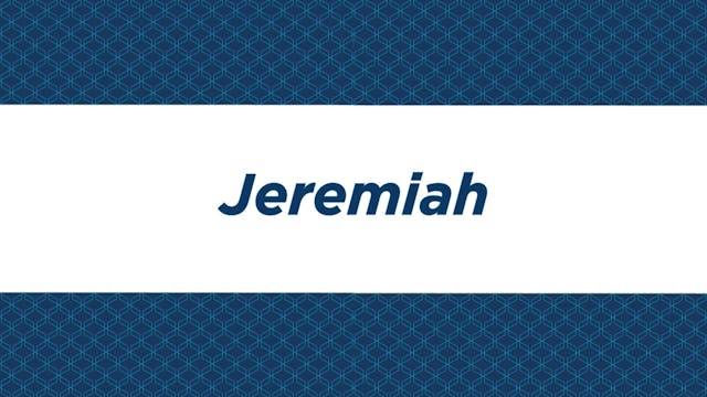 NIV Study Bible Intro - Jeremiah
