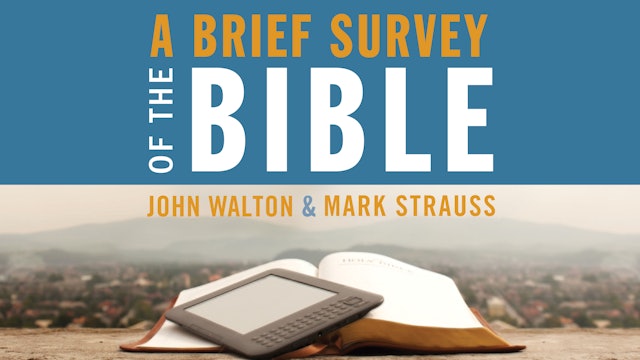 A Brief Survey of the Bible (John Walton & Mark Strauss)