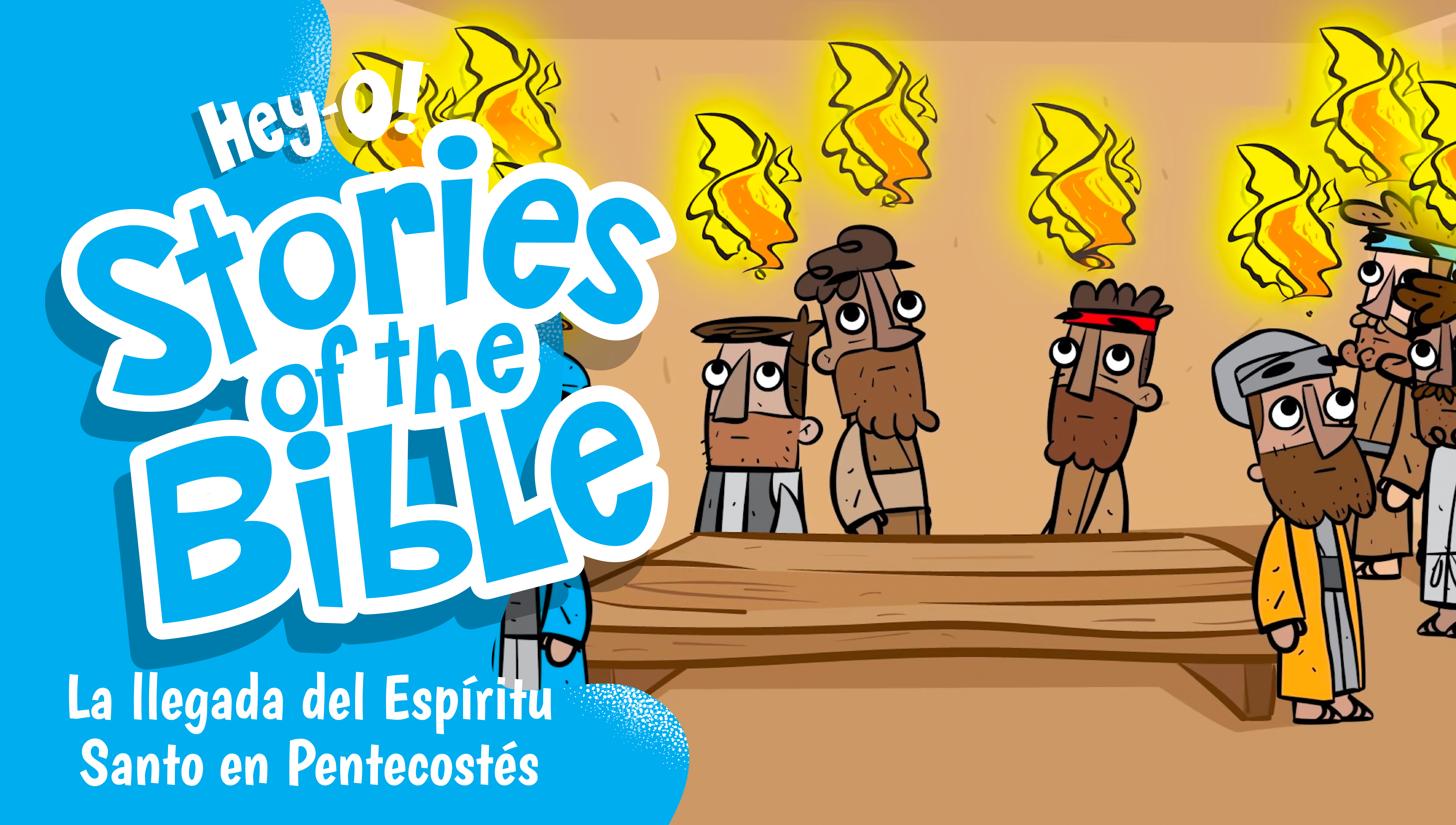 P359 El Espíritu Santo Llega en Pentecostés (¡Hey-O! Historias de la Biblia)