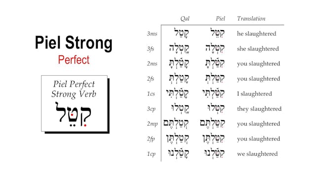 Basics of Biblical Hebrew Video Lectu...