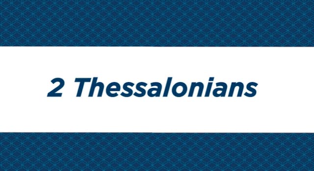 NIV Study Bible Intro - 2 Thessalonians