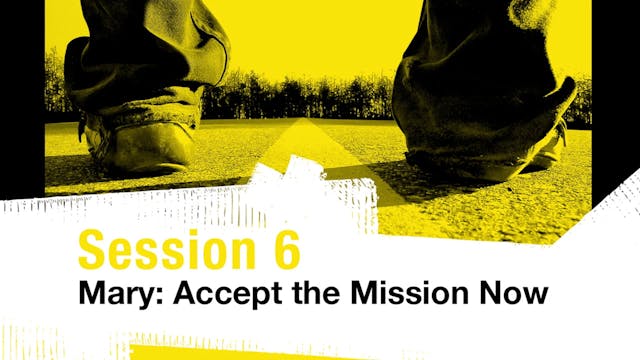 Why Not Now?, Session 6. Mary: Accept the Mission Now