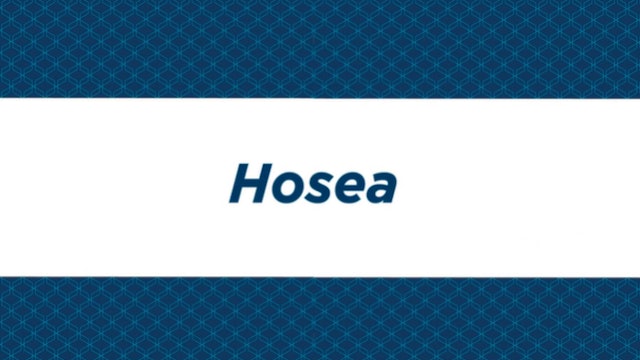 NIV Study Bible Intro - Hosea