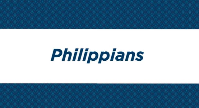 NIV Study Bible Intro - Philippians
