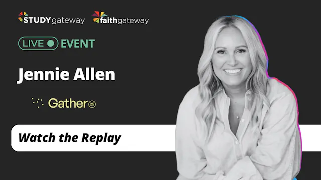 Live Event with Jennie Allen: Gather