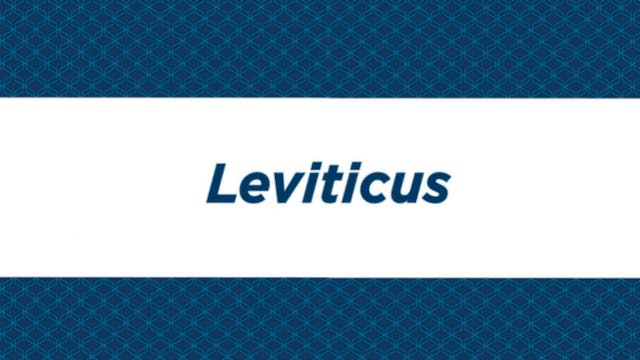 NIV Study Bible Intro - Leviticus
