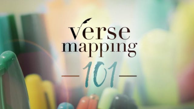 Verse Mapping 101 (Kristy Cambron)