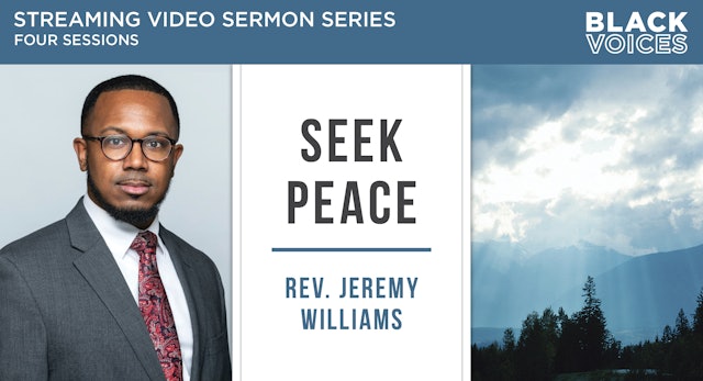 Seek Peace (Jeremy Williams)