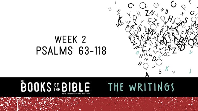 The Writings - Week 2 - 1 Chronicles 1-29
