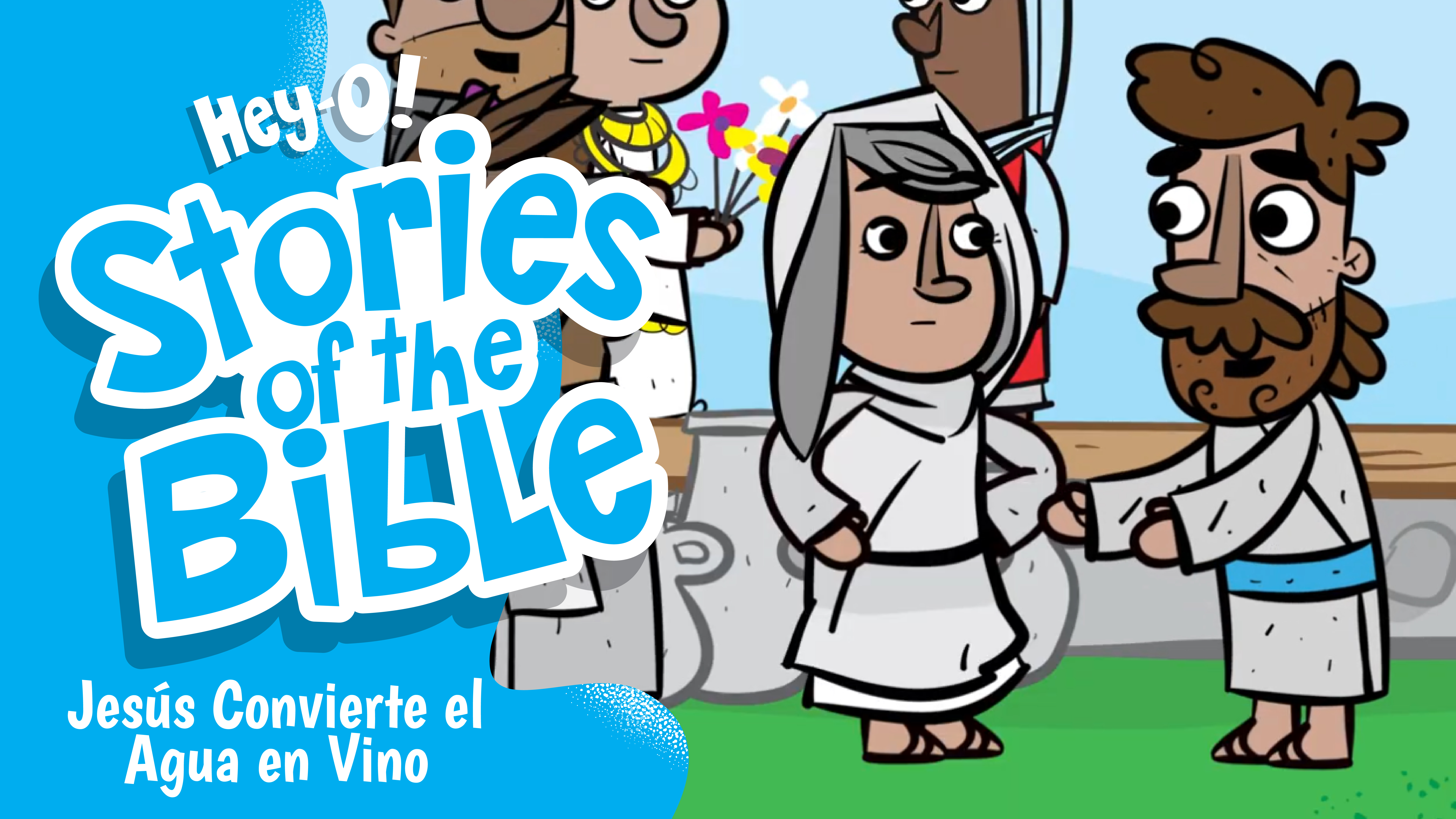 P236 Jesús Convierte el Agua en Vino (¡Hey-O! Historias de la Biblia)