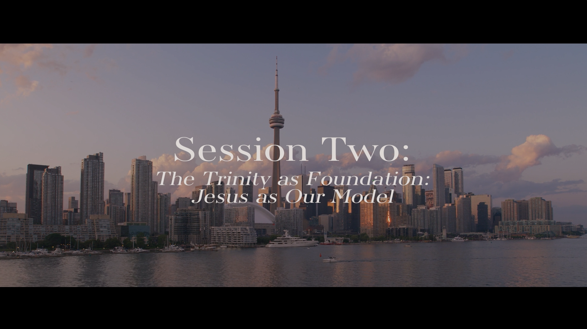 S2: The Trinity as Foundation: Jesus as Our Model (Convergence)