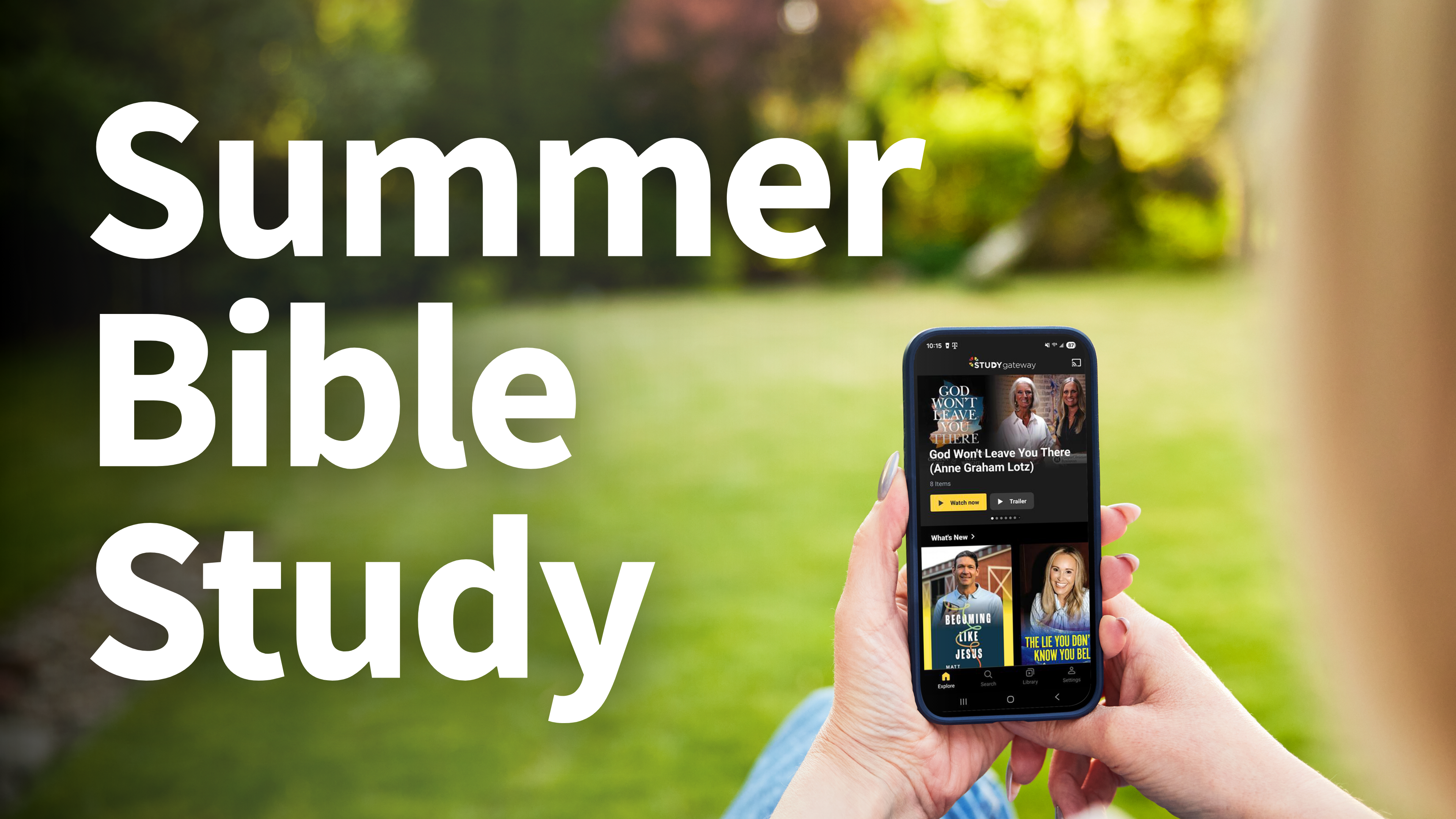 Summer Bible Study