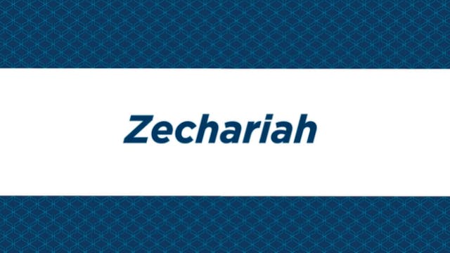 NIV Study Bible Intro - Zechariah
