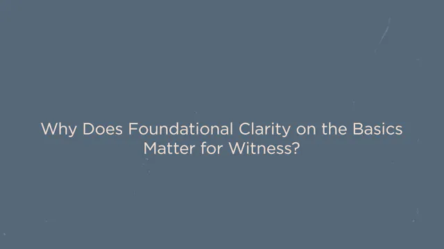 Key Concept - Why Does Foundational C...