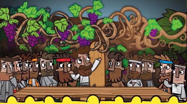 The Teachings and Friends of Jesus - Story 9. Jesus the True Vine