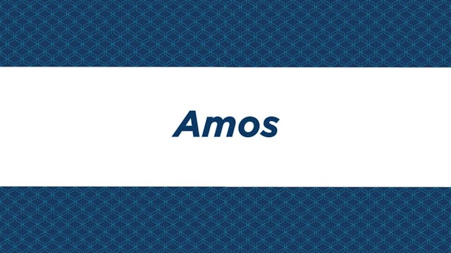 NIV Study Bible Intro - Amos