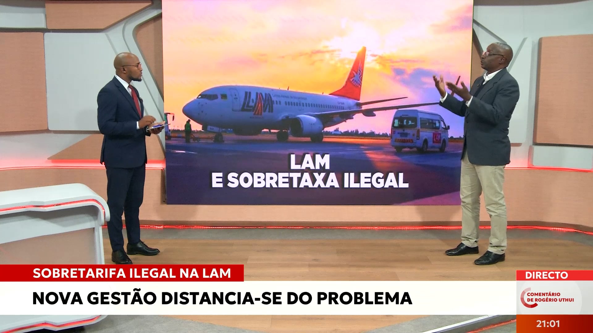 Sobretarifa ilegal da LAM  