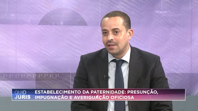 Estabelecimento da paternidade: Presu...