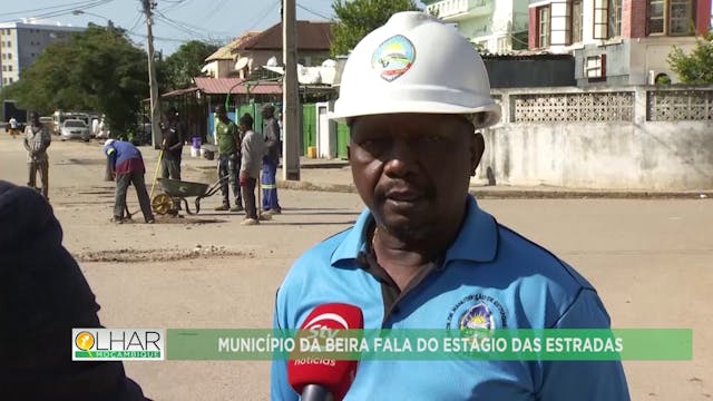 Ponto de situação de estradas na Beira