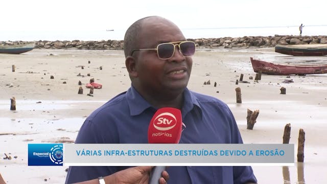 Várias infra-estruturas destruídas de...