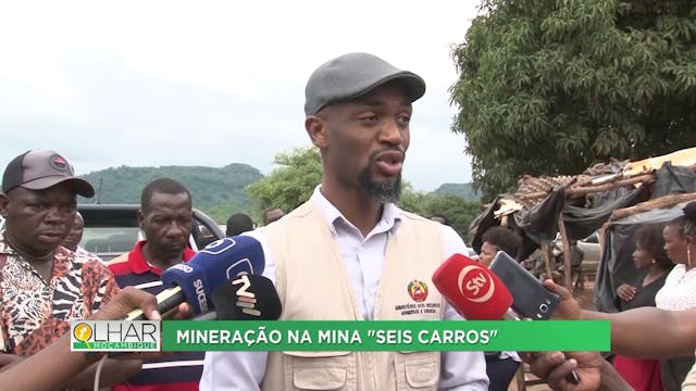 Mineração na mina Seis Carros