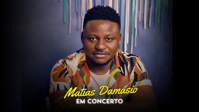 Matias Damásio, em concerto