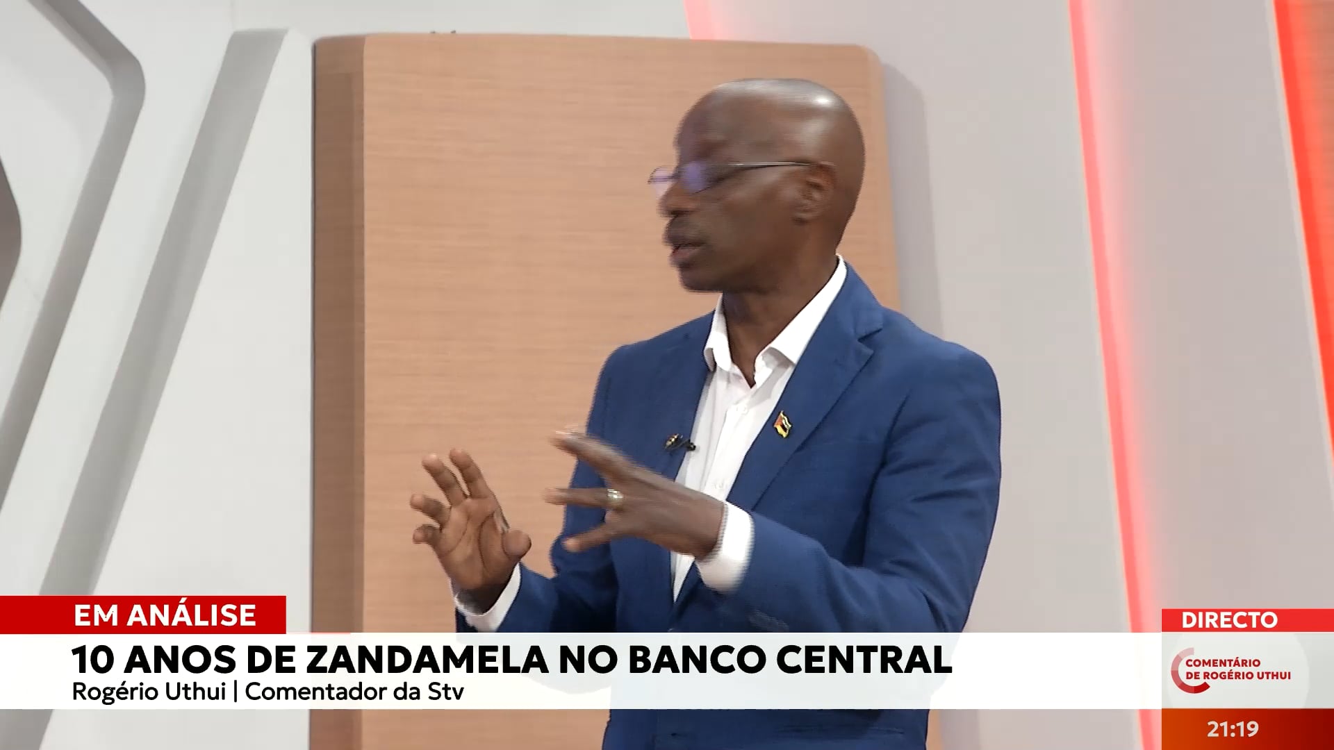 10 anos de Zandamela no Banco Central
