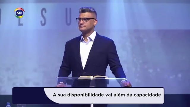 Sua disponibilidade vai além da capac...
