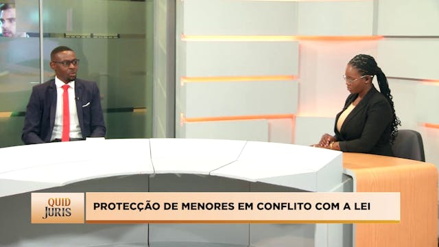 Protecção de menores em conflito com ...