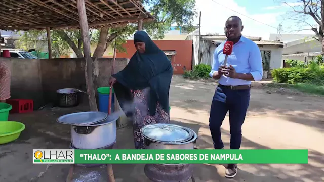 "Thalo"  A bandeja de sabores de Nampula