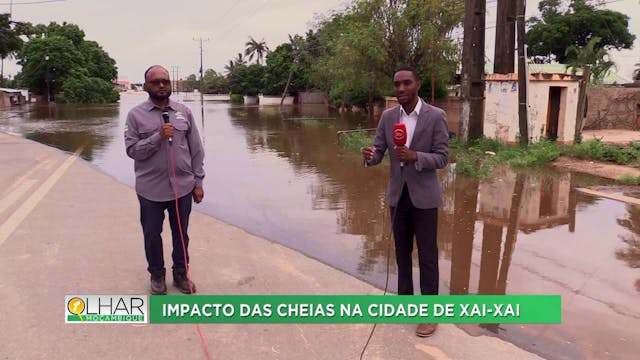 Impacto das cheias na cidade de Xai-Xai