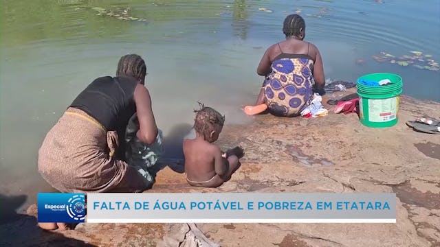Falta de água potável e pobreza em Et...