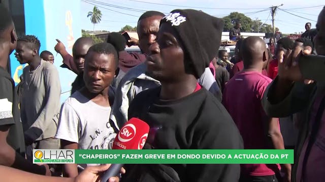 "Chapeiros" fazem greve em Dondo devi...