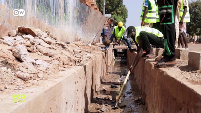 Limpezas de canais no Mali