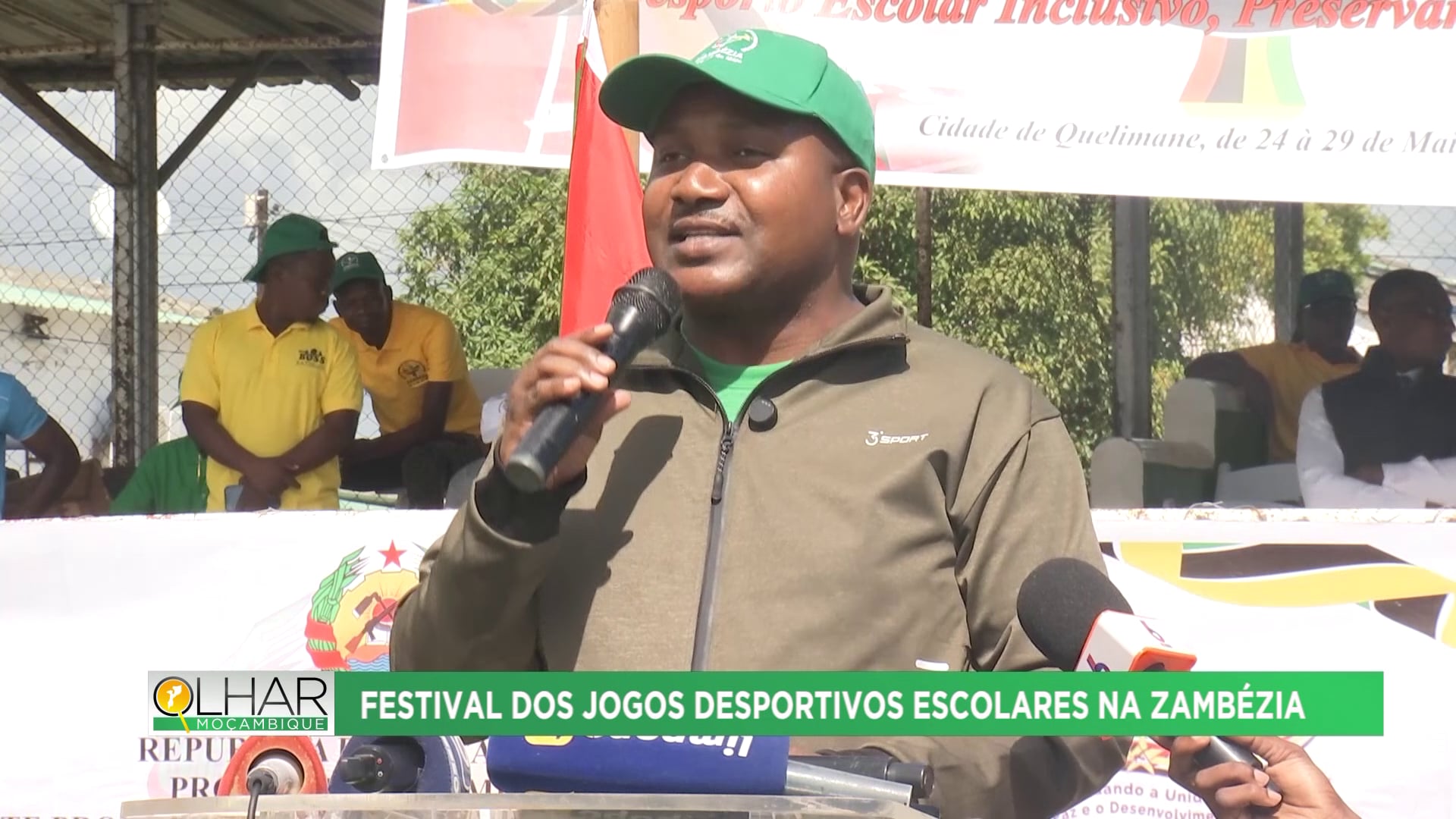 Festival dos Jogos Desportivos Escolares na Zambézia