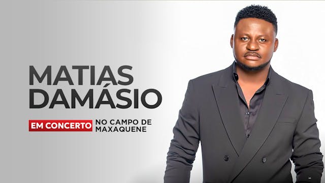 Matias Damásio em concerto 