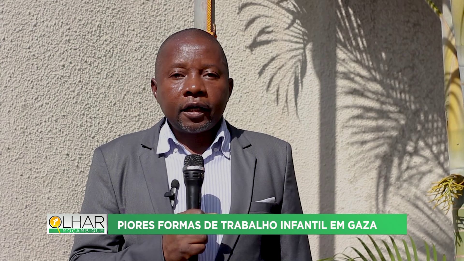 Piores formas de trabalho infantil em Gaza