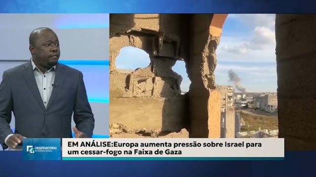 Europa aumenta pressão sobre Israel p...