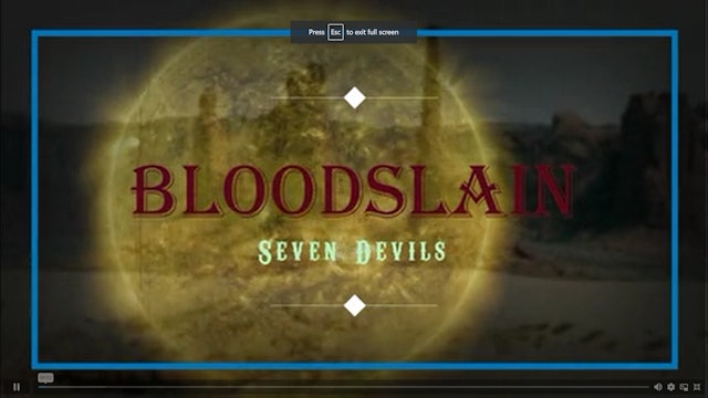 "Bloodslain" - Seven Devils