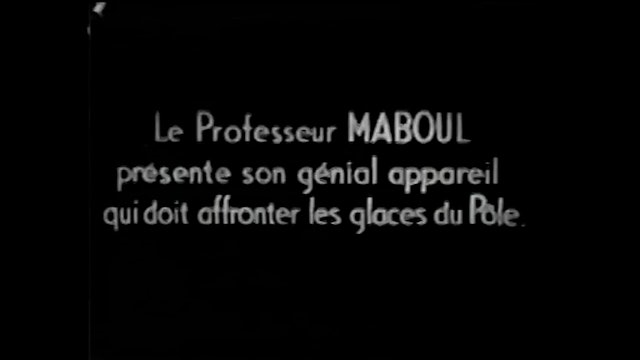 1912 Georges Méliès À la Conquête du Pôle (Conquest of the North Pole)