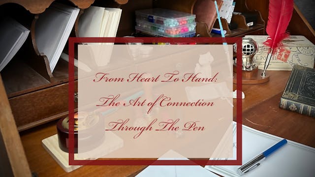 From The Heart To The Hand: The Art O...