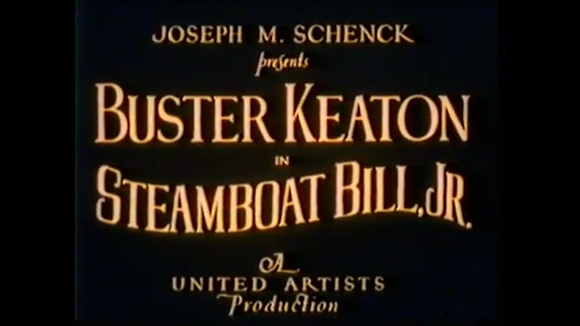 STEAMBOAT BILL, JR. (1928) -- Buster Keaton