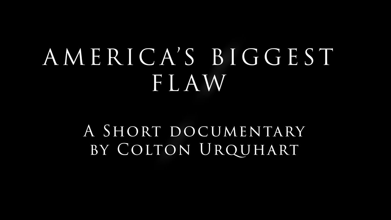 America's Biggest Flaw