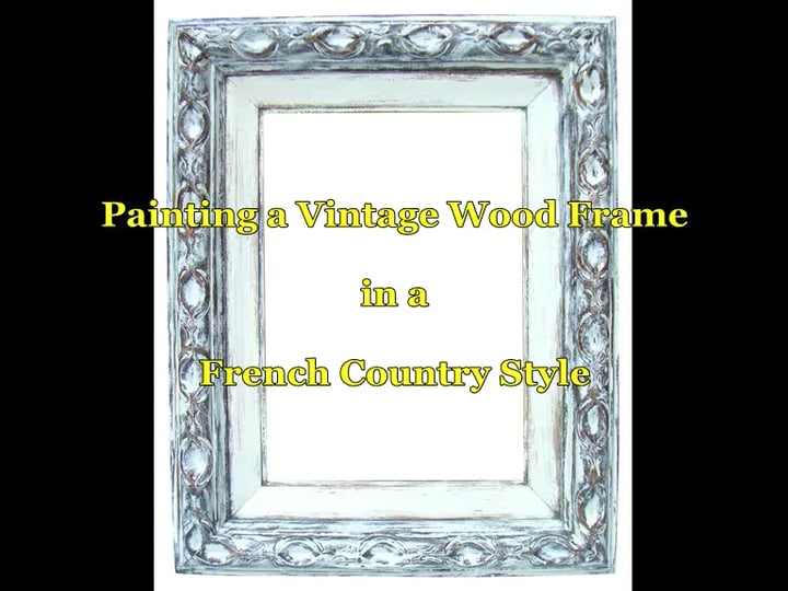 Painting with Suga: S1 E3 Painting French Country Frame