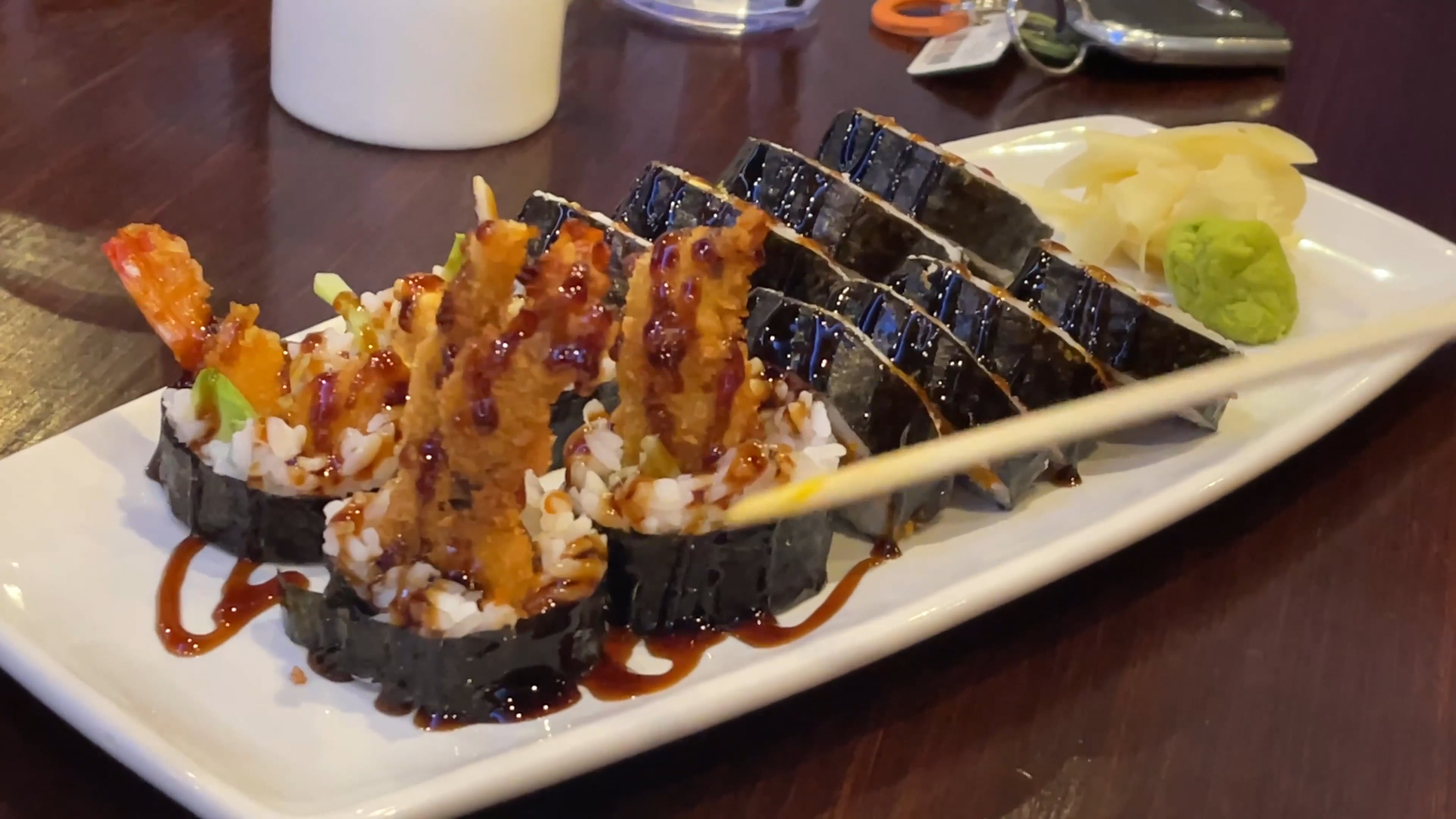 West End Villas X Food Fix - bday sushi & cake