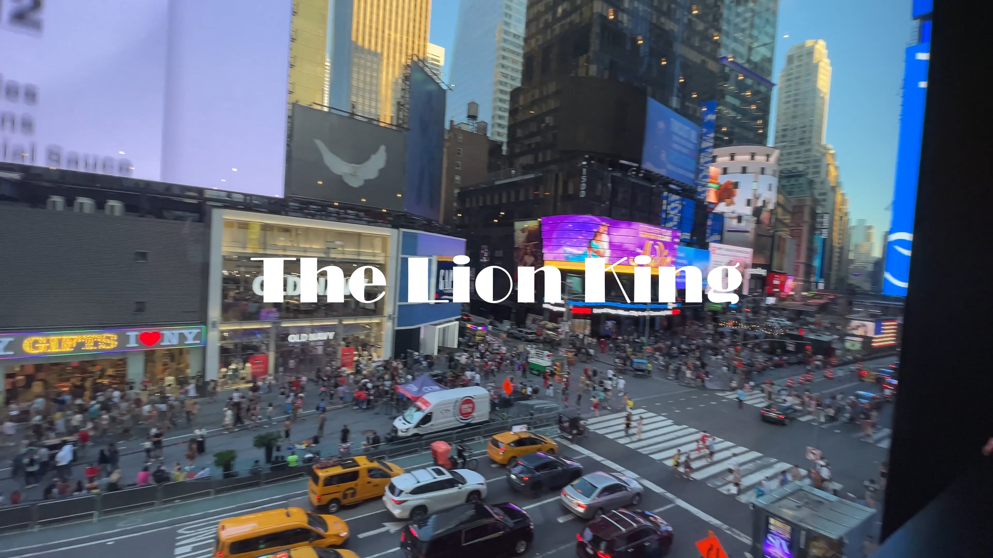 48 Hour Tourist NYC: EP9 The Lion King